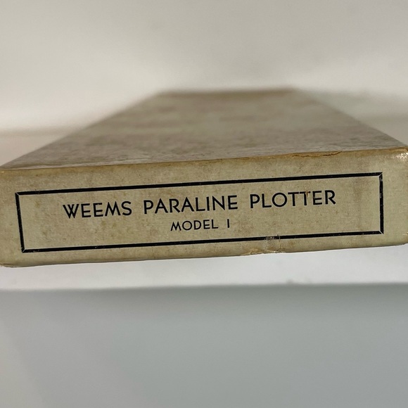 Vintage Weems Paraline Plotter Model 1 Navigation Tool 1953 - Picture 2 of 13